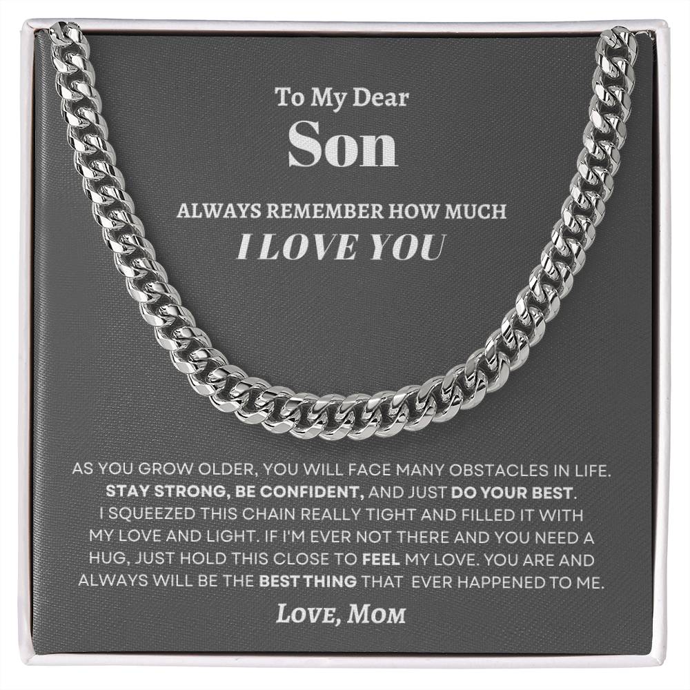 Son - Confident - Cuban Link Chain