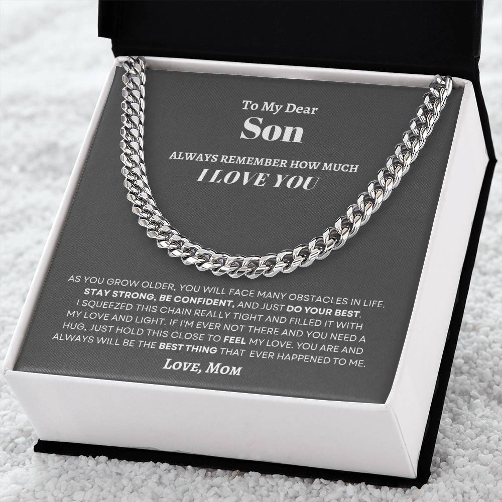 Son - Confident - Cuban Link Chain