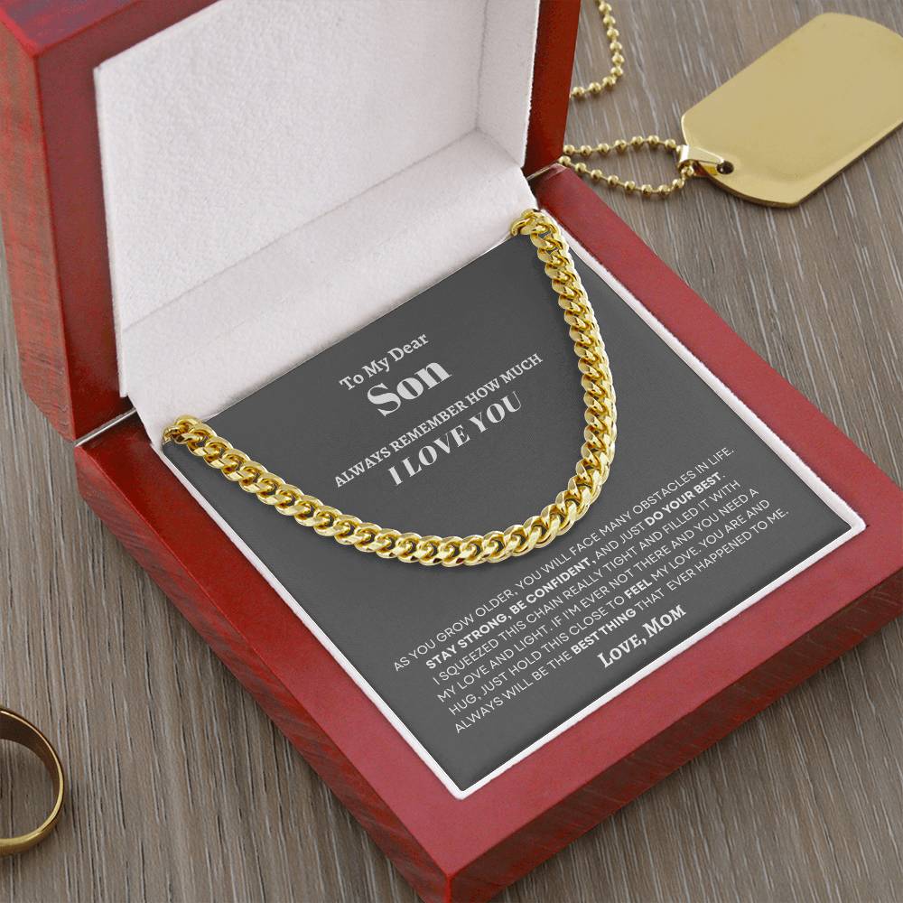Son - Confident - Cuban Link Chain