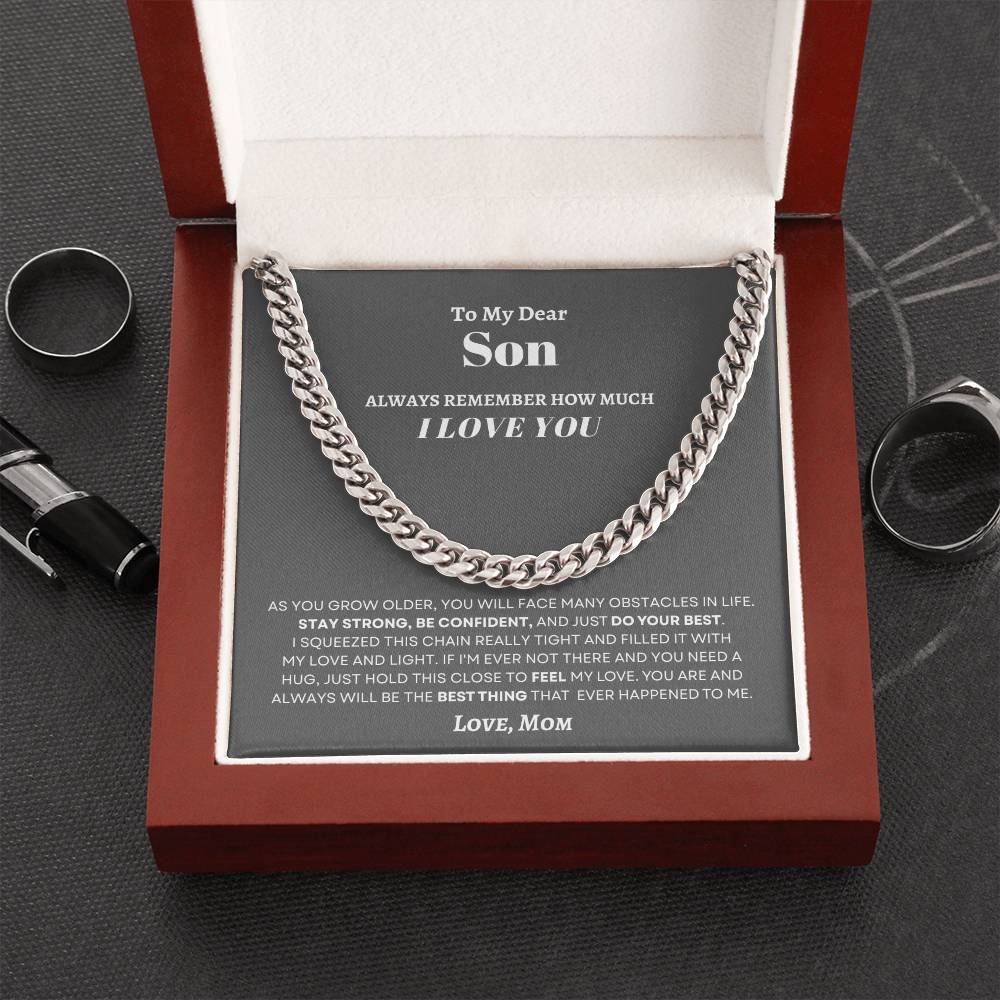 Son - Confident - Cuban Link Chain