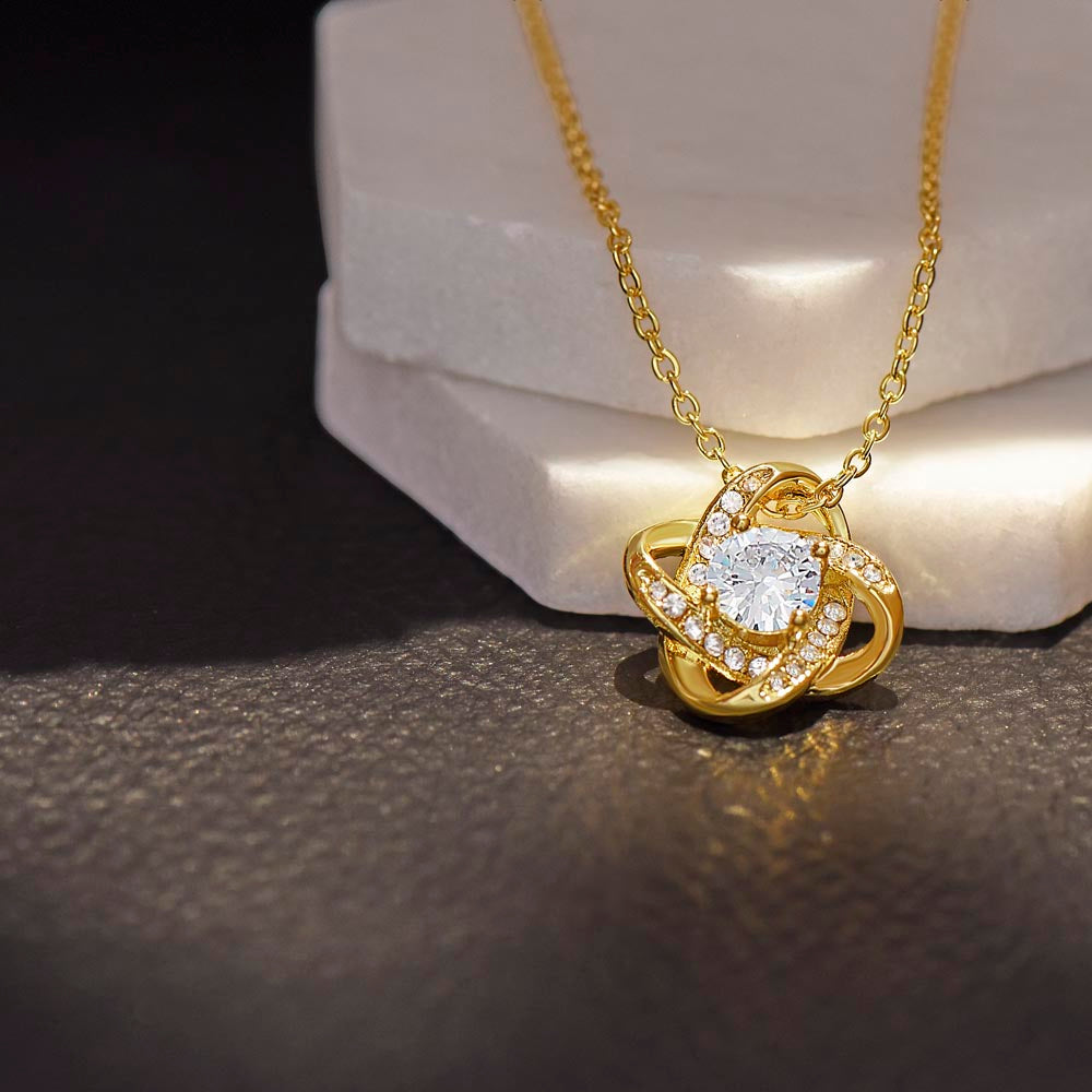 Phenomenal Woman, That's You! - Loveknot Necklace