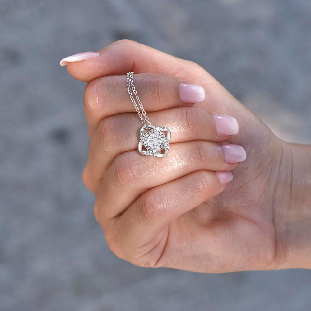 Phenomenal Woman, That's You! - Loveknot Necklace