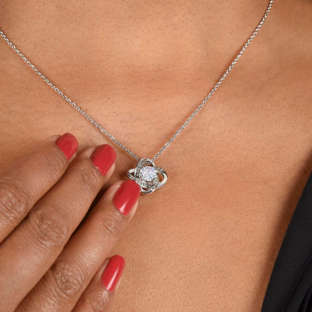 Phenomenal Woman, That's You! - Loveknot Necklace