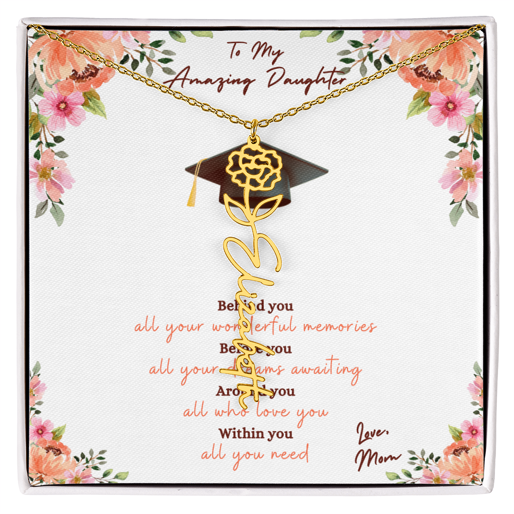 Graduation - To My Amazing Daughter, Love Mom