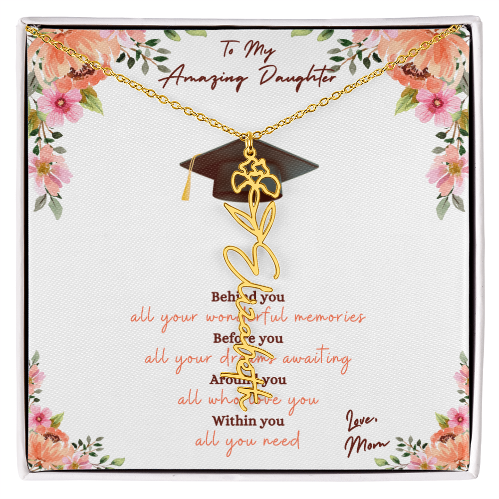 Graduation - To My Amazing Daughter, Love Mom