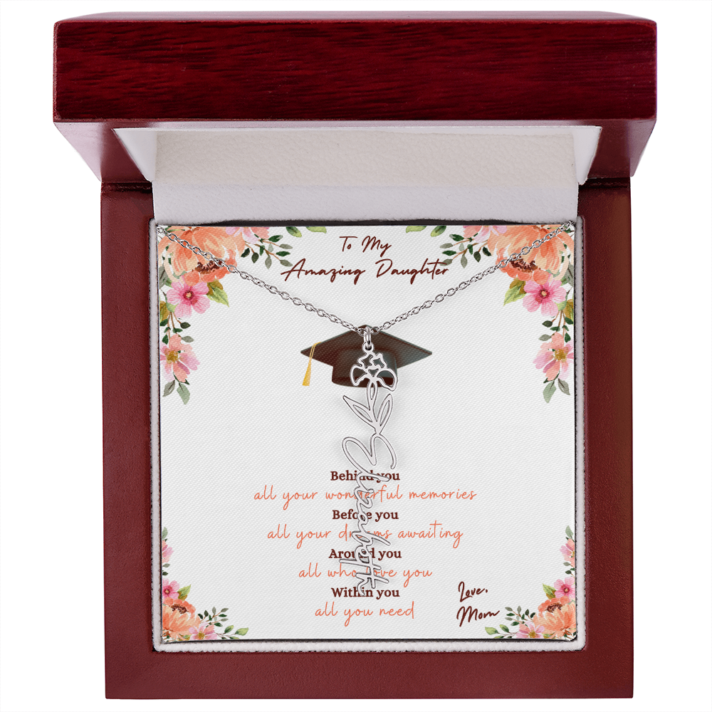 Graduation - To My Amazing Daughter, Love Mom