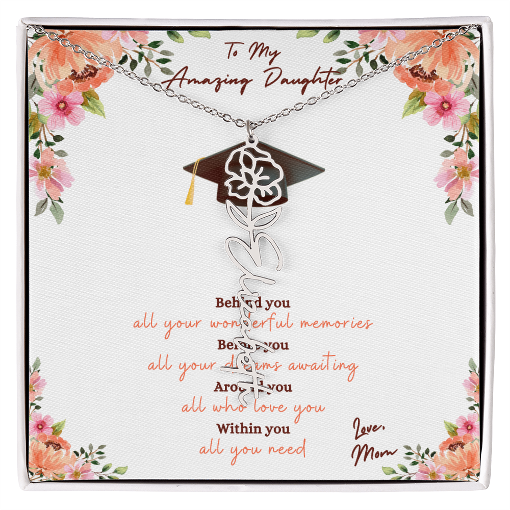 Graduation - To My Amazing Daughter, Love Mom