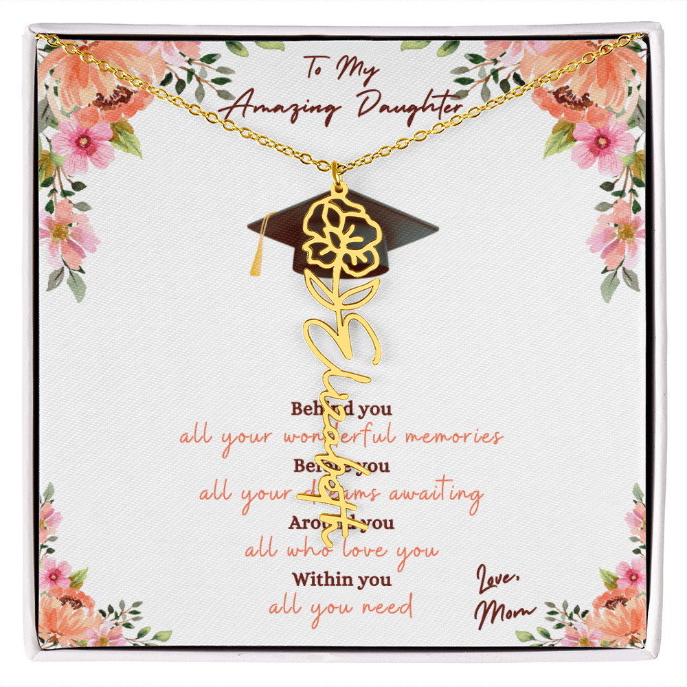 Graduation - To My Amazing Daughter, Love Mom