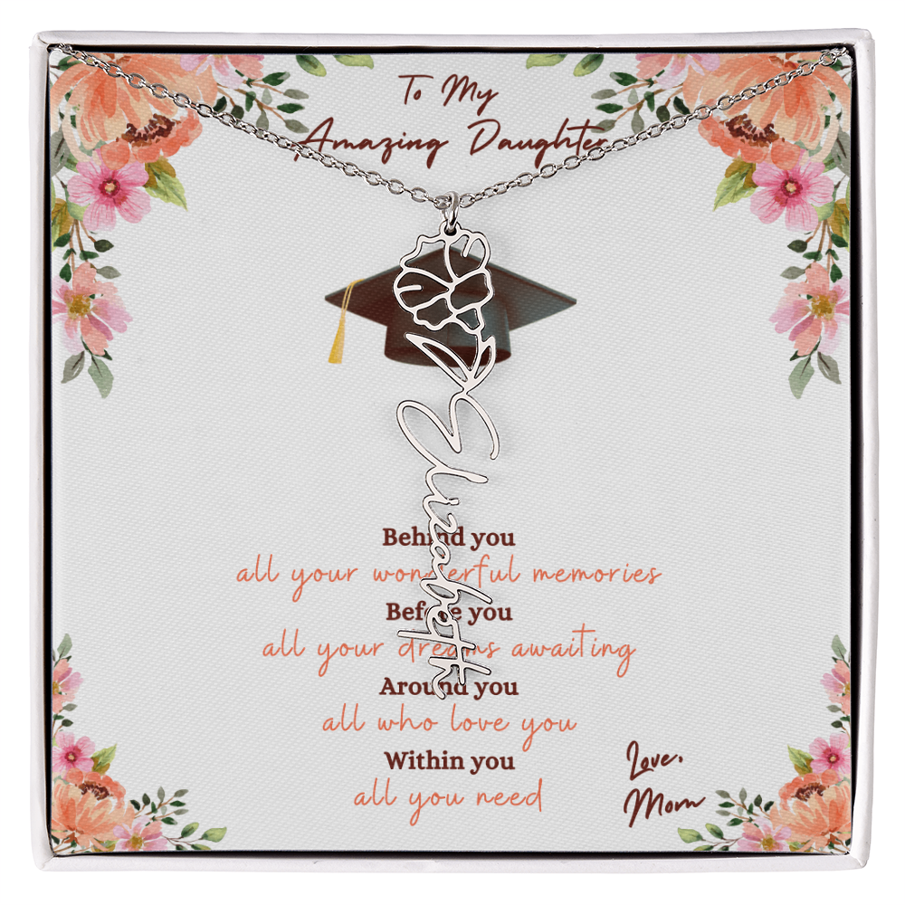 Graduation - To My Amazing Daughter, Love Mom