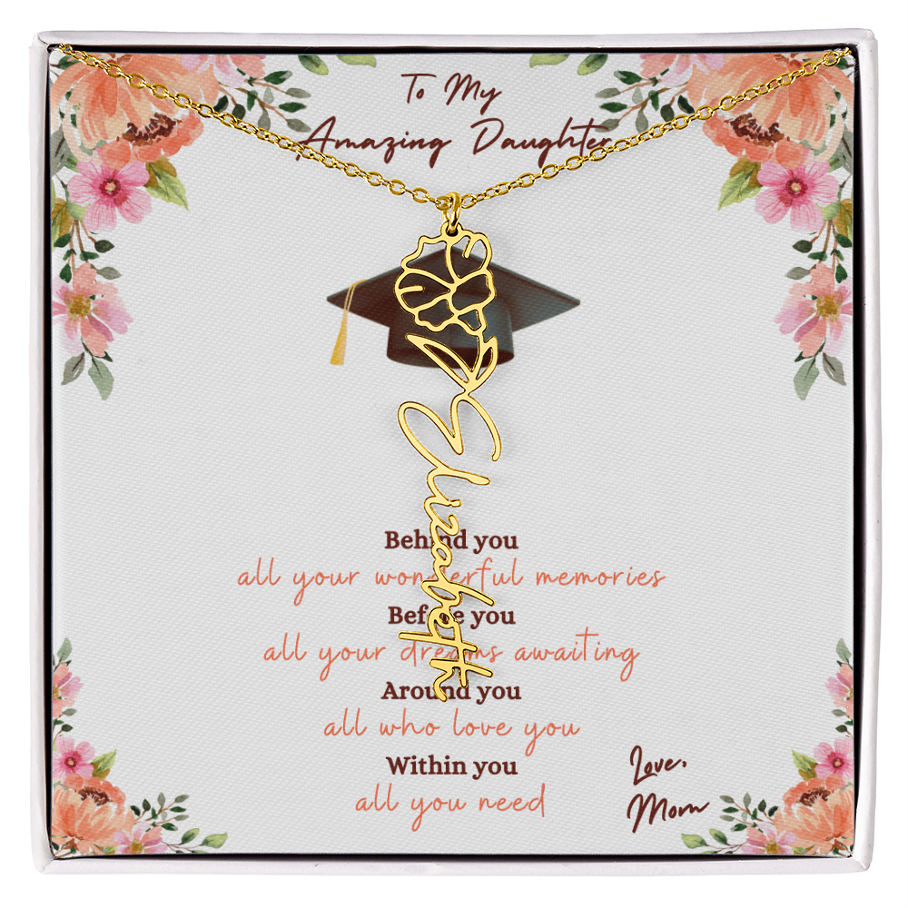 Graduation - To My Amazing Daughter, Love Mom