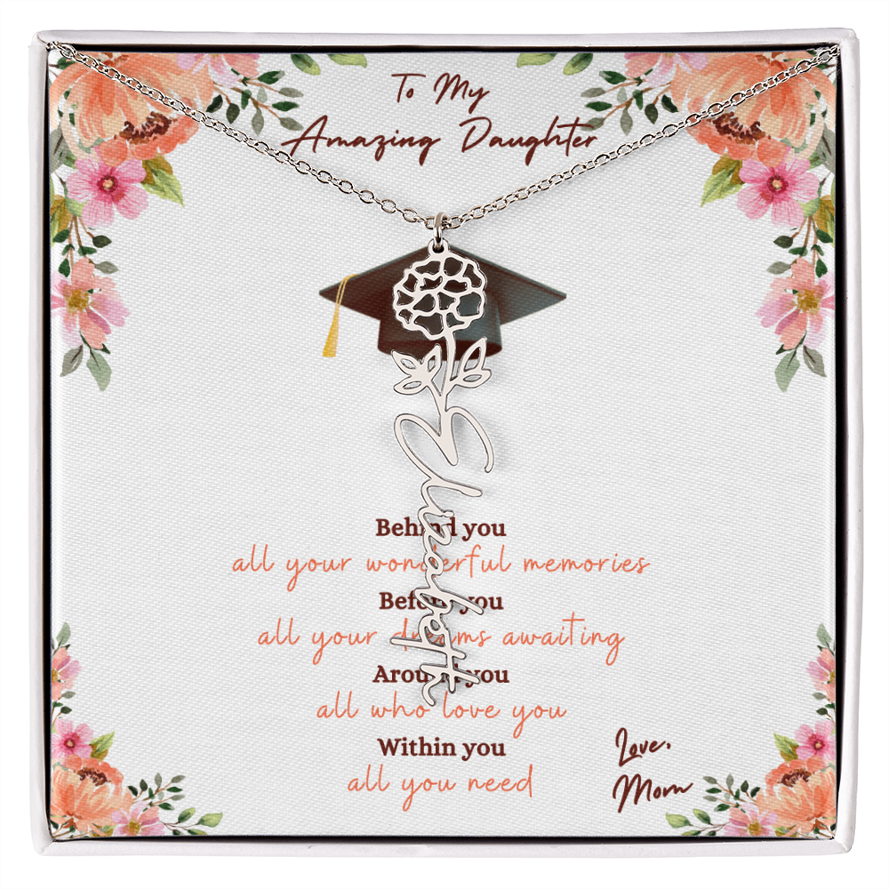 Graduation - To My Amazing Daughter, Love Mom