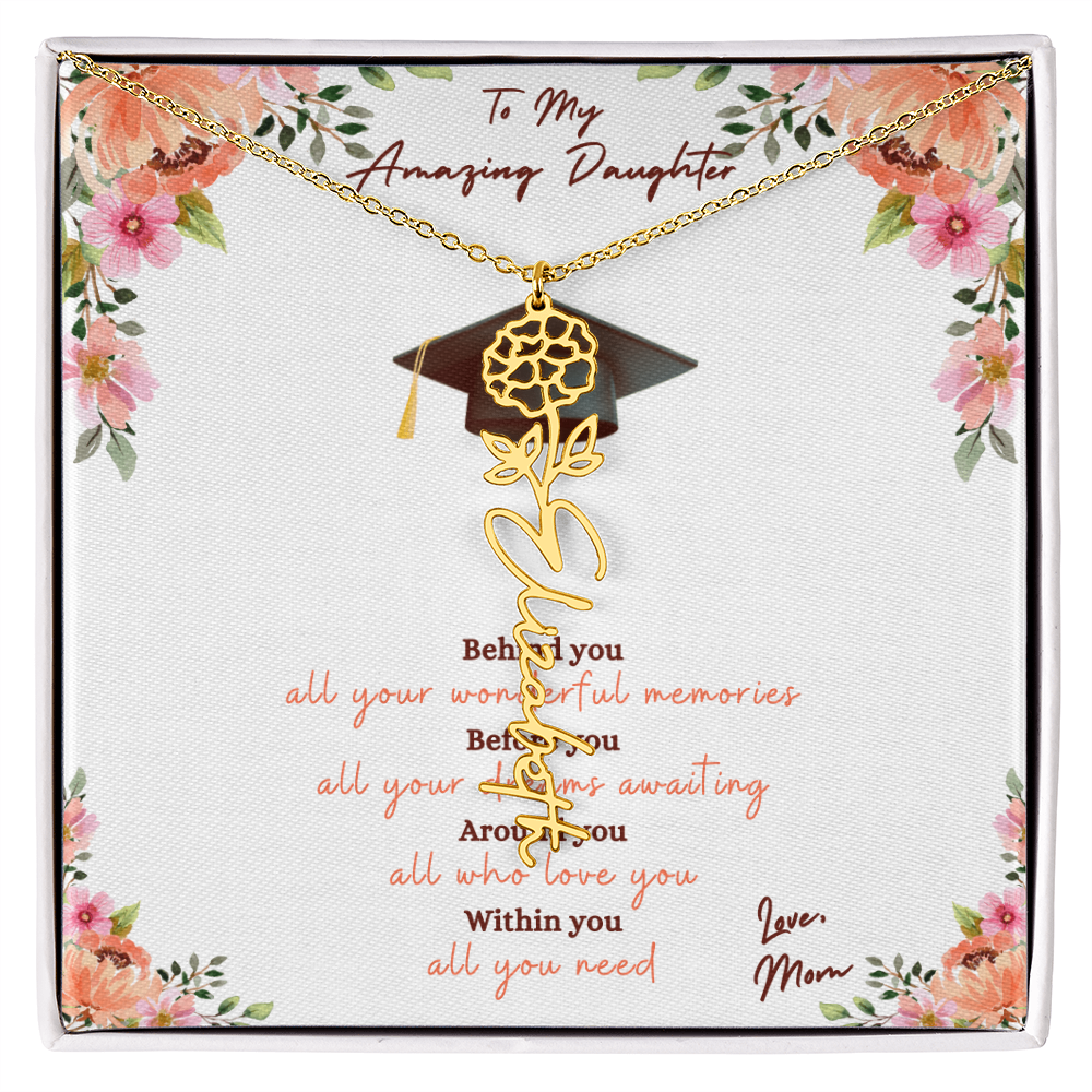 Graduation - To My Amazing Daughter, Love Mom