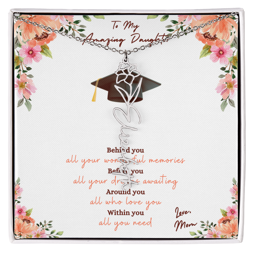 Graduation - To My Amazing Daughter, Love Mom