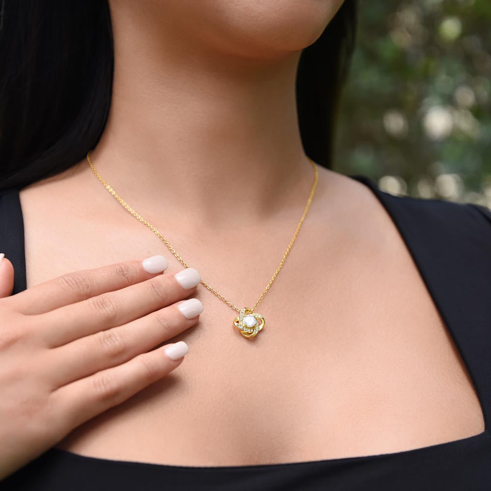 Phenomenal Woman, That's You! - Loveknot Necklace